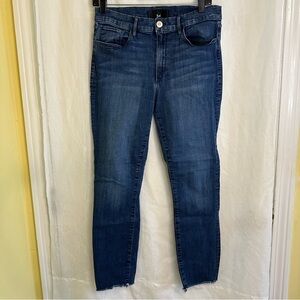 3x1 Blue Ankle Cropped Jeans Sz 30